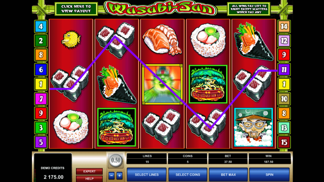 Игровой интерфейс Wasabi-San 4