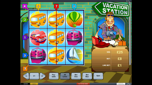 Бонусная игра Vacation Station 10
