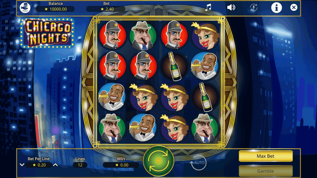 Бонусная игра Chicago Nights 1