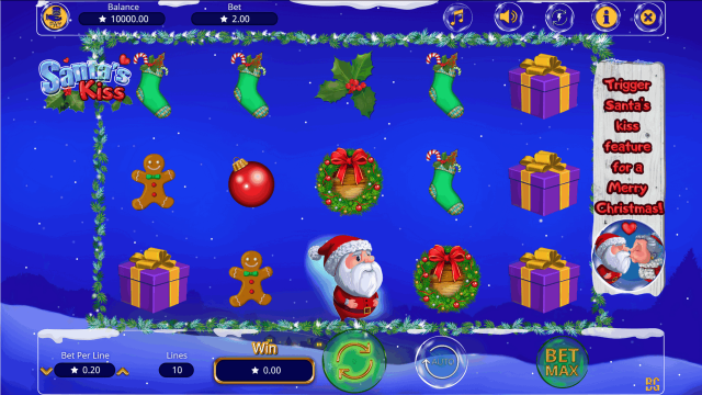 Бонусная игра Santa's Kiss 1