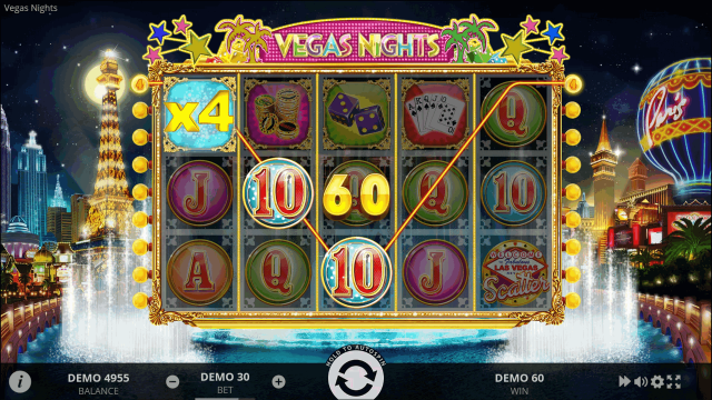 Характеристики слота Vegas Nights 1