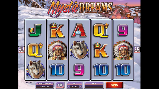Игровой интерфейс Mystic Dreams 10